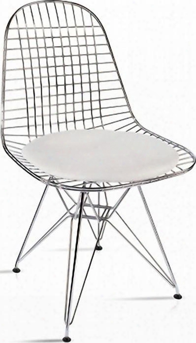 Fmi10036-white Eiffel Dining Chair