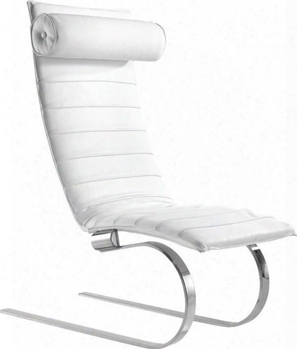 Fmi10041-white Pika 20 Lounge Chair