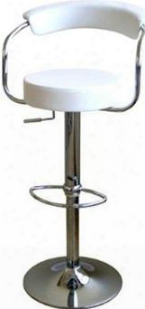 Fmi2123-white Smart Barstool