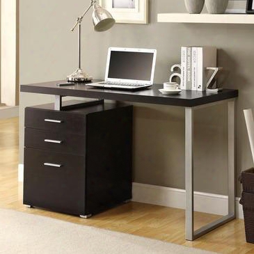 I 7026 Computer Desk - 48"l / Cappuccino Left Or Right