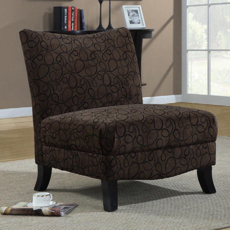 I 8045 Accent Chair - Brown Swirl