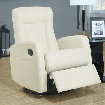 I 8082iv Recliner - Swivel Rocker / Ivory Bonded