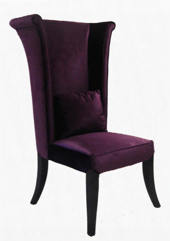 Lc847sipu Mad Hatter Dining Chair In Purple Rich