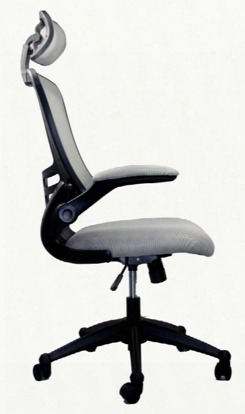 Rta-80x5-sg Techni Mobili Executive High Back Chair With