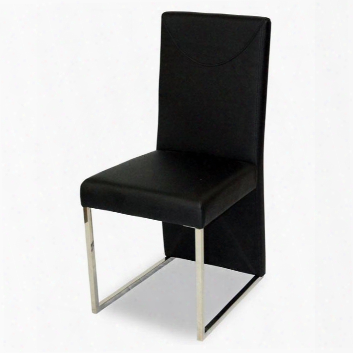 Vgun0099-3 Armani Xavira Collection Modern Leatherette Dining Chair: