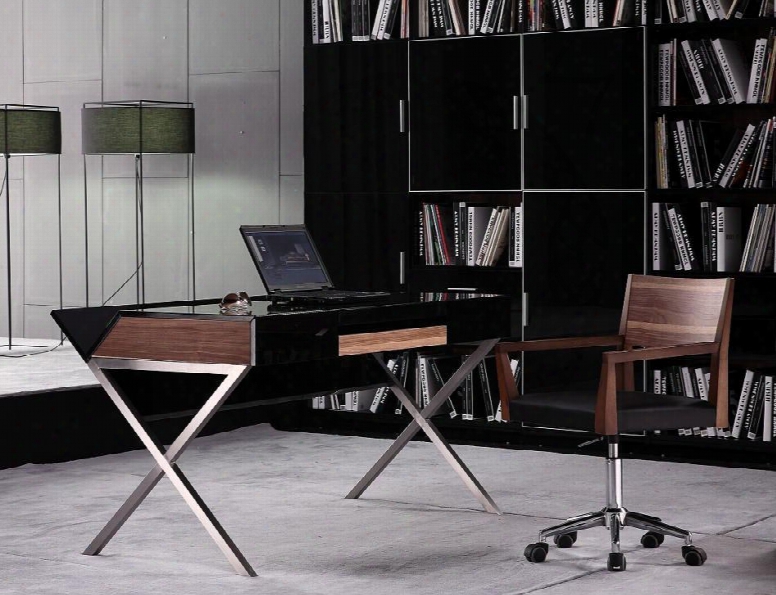 Vgwchs103 Orwell Collection Contemporary Minimal 55" Office Desk: