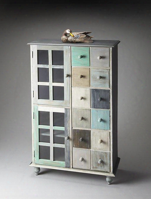 1781290 Artifacts Accent Chest In Whimsical Pastels