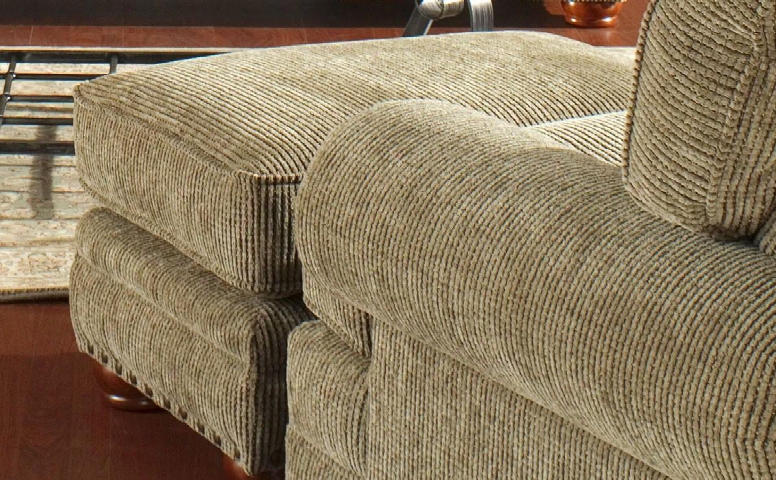 429310 Bradford Collection Ottoman In Sand Chenille