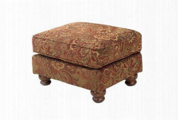 79310 Bradley Collection Ottoman In "spice