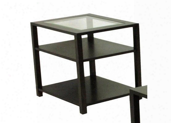 86250 Anniston Collection End Table In Black