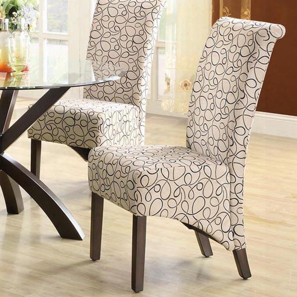 I 1789tn Dining Chair - 2pcs / 40"h / Tan Swirl