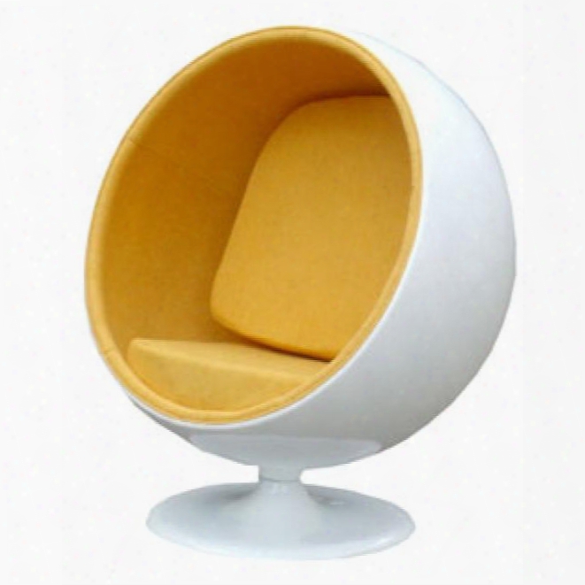 Fmi1150-yellow Ball Chair