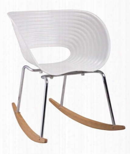 Fmi4013-white Vac Arm Rocker Chair