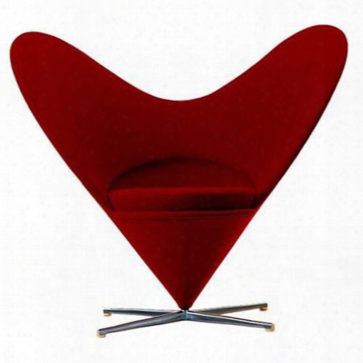 Fmi4015-red Heart Chair