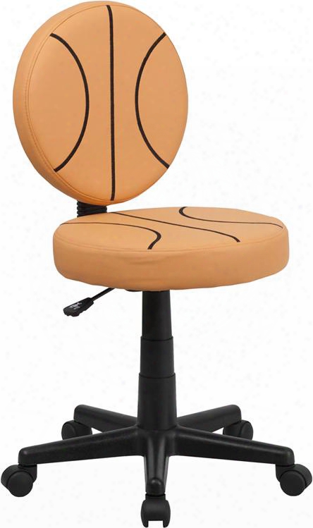 Bt-6178-basket-gg Basketball Black/orange Nylon Task