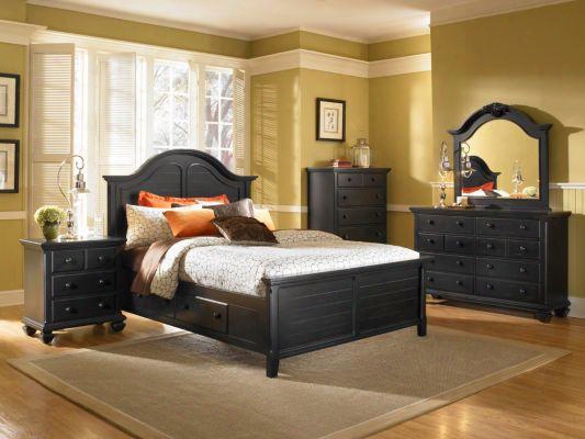 Mirrenstoragebedq Mirren Pointe Poster Storage Queen Bed: Dark Chocolate