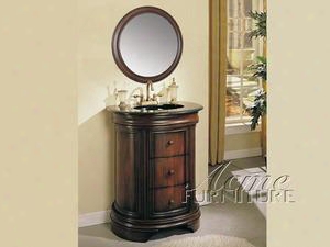 06926 Tayside Sink Cabinet Black