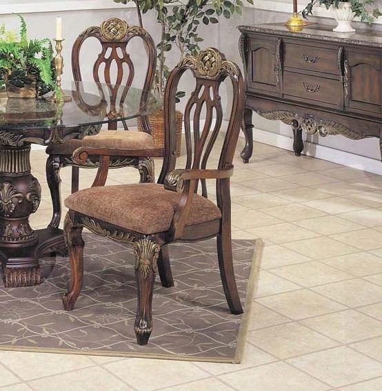 07642 Bordeaux Dining Arm Chairs (set Of