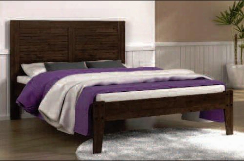 585fcp Full Panel Bed With Slat-kit-mattress Ready: