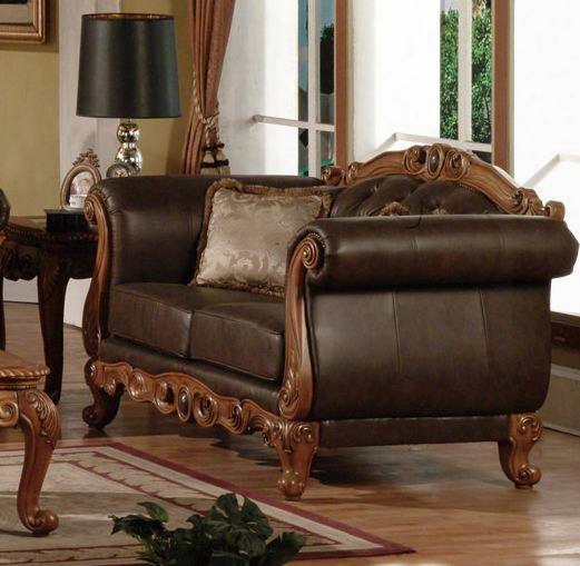 668-l French Provincial Bonded Leather