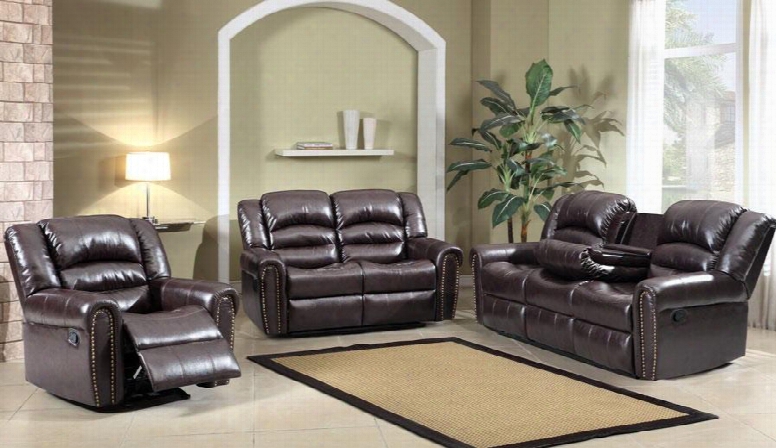 Chelesa 684-s-l-c 3 Piece Living Room Set With Sofa + Loveseat And Chair In