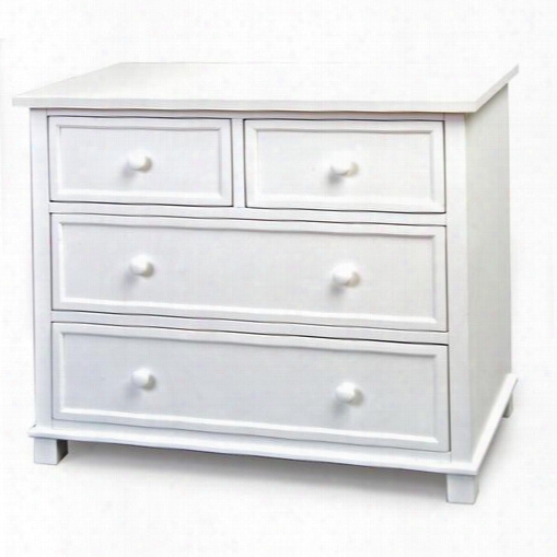 F08717.46 Watterson Series 4 Drawer Single Dresser: Matte