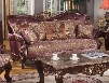 683-S French Provincial Solid Wood Sofa Frabic