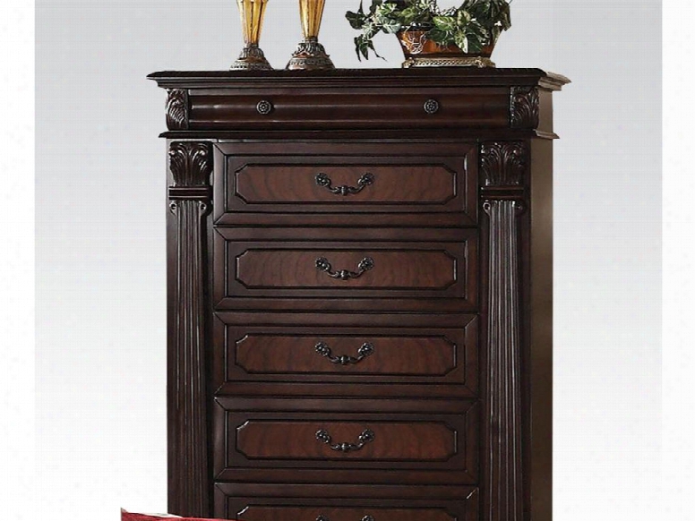 Roman Empire Collection 19350 42" Chest In Dark Cherry