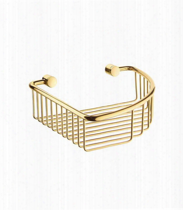 V274 Villa Series: Corner Basket In Polished