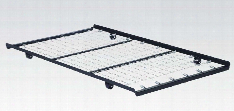 02507 Frame Twin Roll-out Trundle Bed Frame W/link Spring