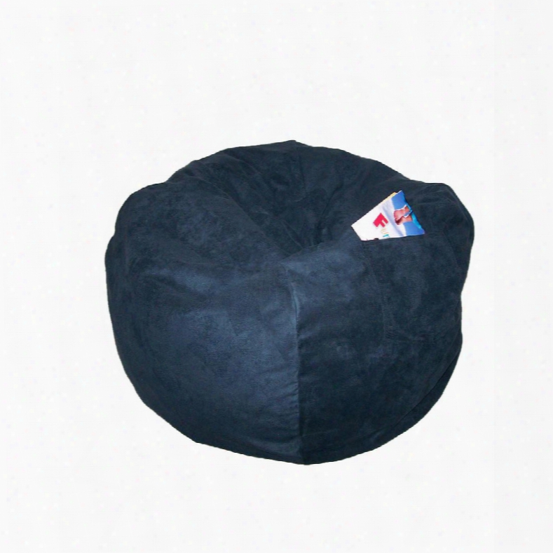 41234 Large Beanbag Navy Micro