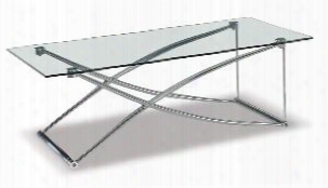 810c Wagner Coffee Table With Glass