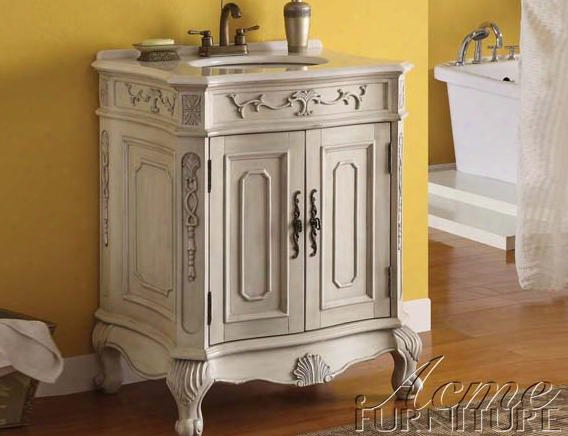 90012 Verena Sink Cabinet Marble &