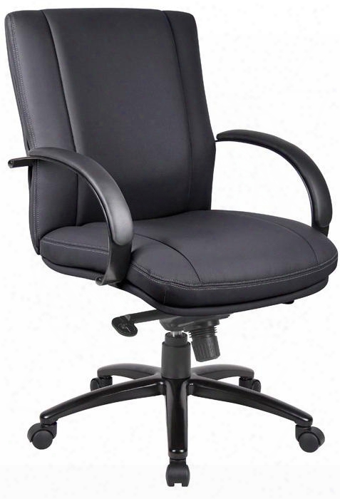 Aele65b Aaria Series Mid Back Office Chair With Knee-tilt