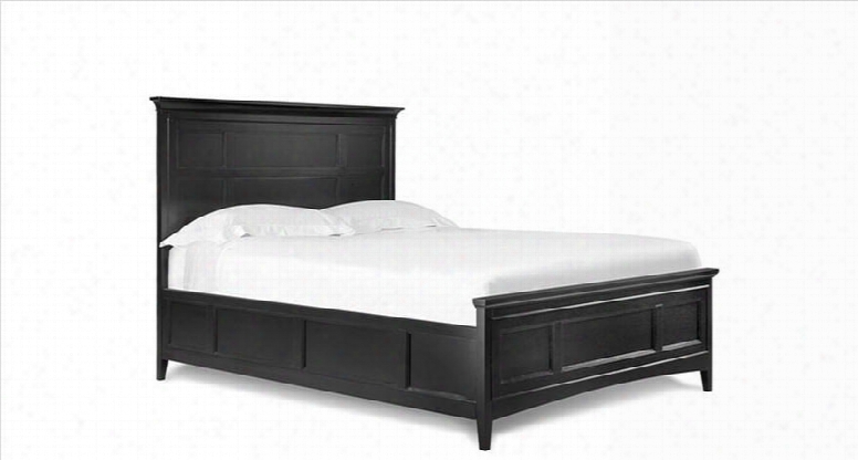 B199-64ks Southampton King Panel Bed With Storage