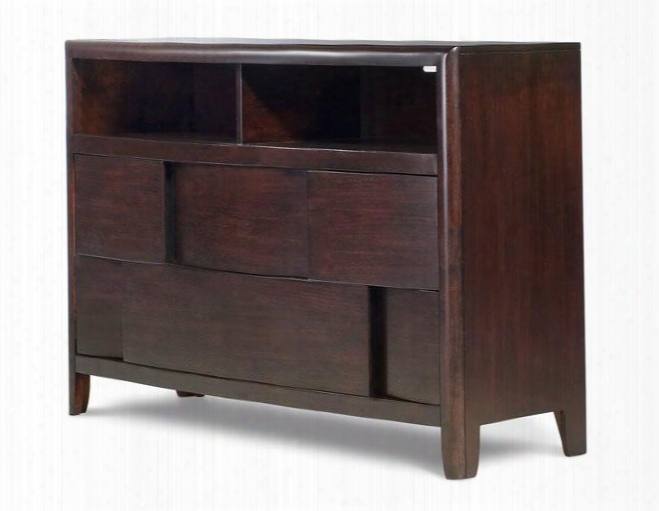 B1428-36 Nova Media Chest In Chestnut