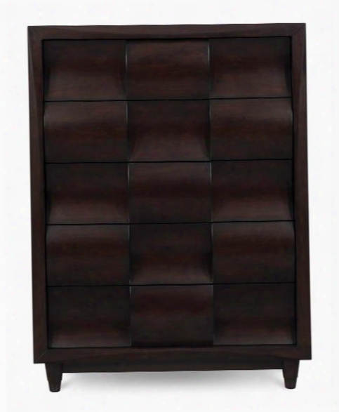 B1794-10 Fuqua Five Drawer Chest In Dark