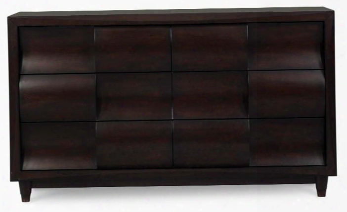 B1794-20 Fuqua Six Drawer Dresser In Black