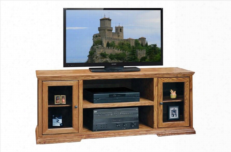 Cp1228.gdo Colonial Place 62" Tv Console In Golden