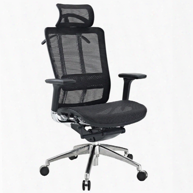 Eei-146-blk Future Office Chair In Black