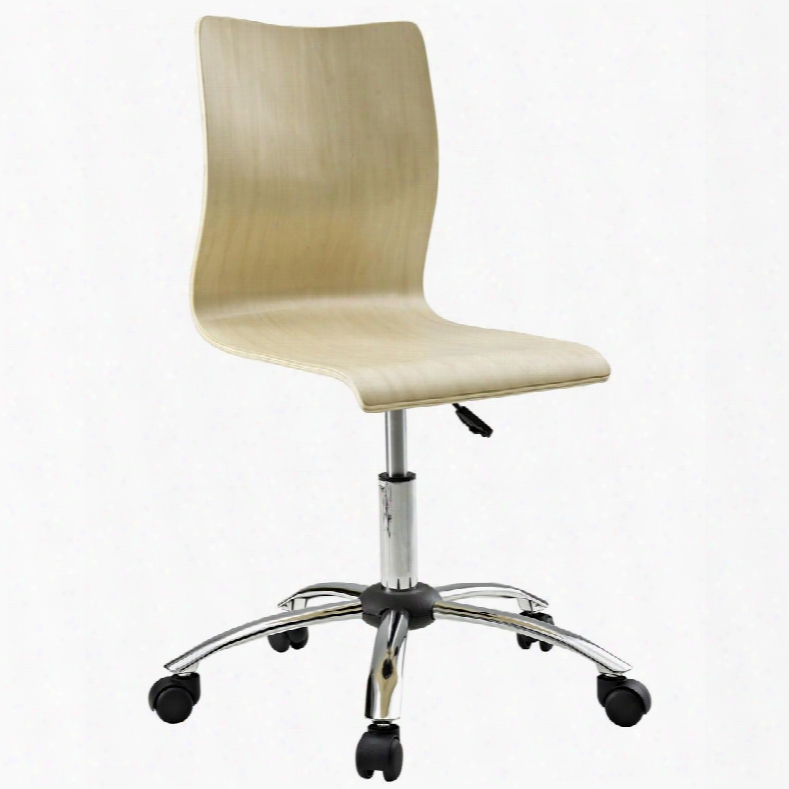 Eei-575-nat Fashio N Office Chair In Natural