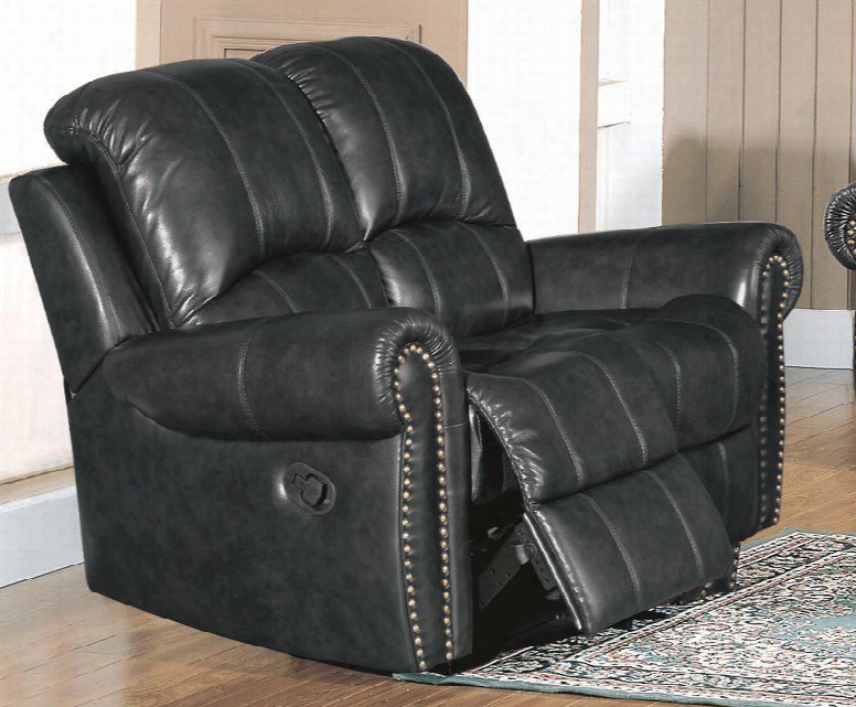 Gr8811l-bk Gretna 63" Loveseat In