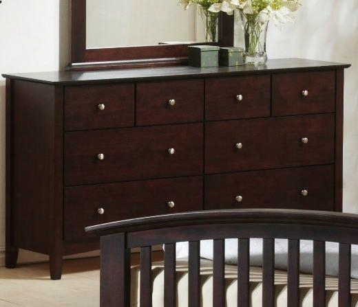 Ja1007dr Jana 7 Drawer Dresser In Espresso