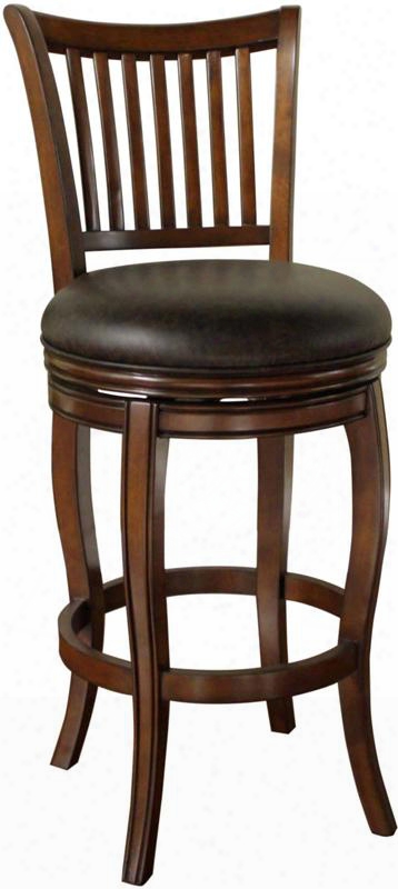 Maxwell Series 134902sd 34" Transitional Tall Bar Stool With Full Bearing Swivel Adjustable Leg Levelers And Fully Integrated Back Support Finished In Suede