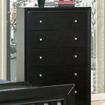 Me7005ch Melbourne Chest In Black Brown