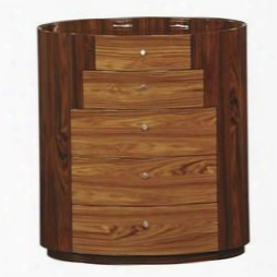 New Ork Chest Kokuten Chest Of 5 Drawers In Glossy