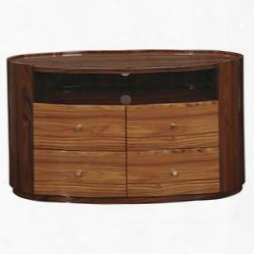 New York Entertainment Unit Kokuten Entertainment Unit With 4 Drawers In Glossy