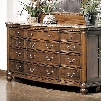 NC8837DR Narcisse 12 Drawer Dresser in Medium Wood