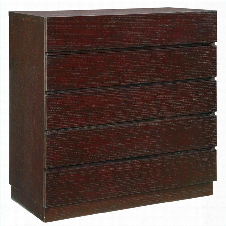 Sohoch Soho Chest With 5 Drawers In Matte