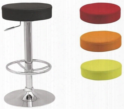 0327-as Backless Pneumatic Gas Lift Adjustable Stool With 3 Extra Slip Cover